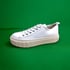 Victoria white cotton canvas trunk sole sneaker made in Spain  Image 2