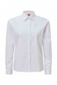 Image 1 of Daiglen School Eco Long Sleeved White Blouse (2 pack)