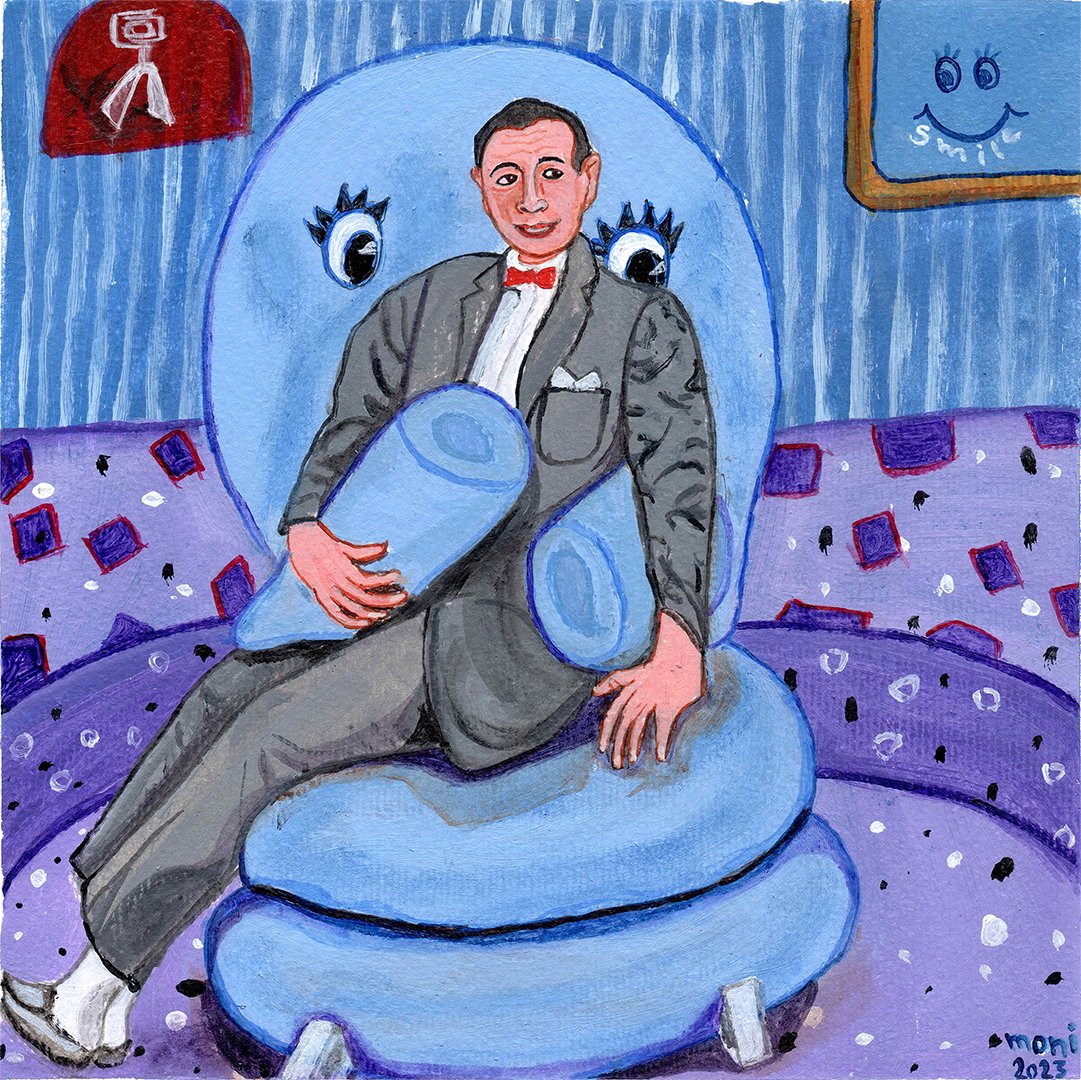 Peewee Herman theartishappiness