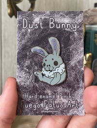 Image 1 of Dust Bunny Hard Enamel Pin