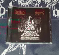 Image 1 of Mayhemic / Hellish - The Rising of Darkness -SPLIT- CD