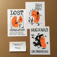 Image 4 of Street Posters - A4 risograph prints, pack of three prints