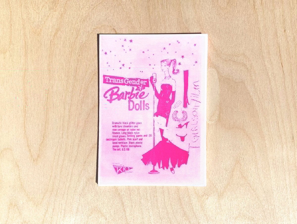 Image of TransGender Barbie Dolls Zine