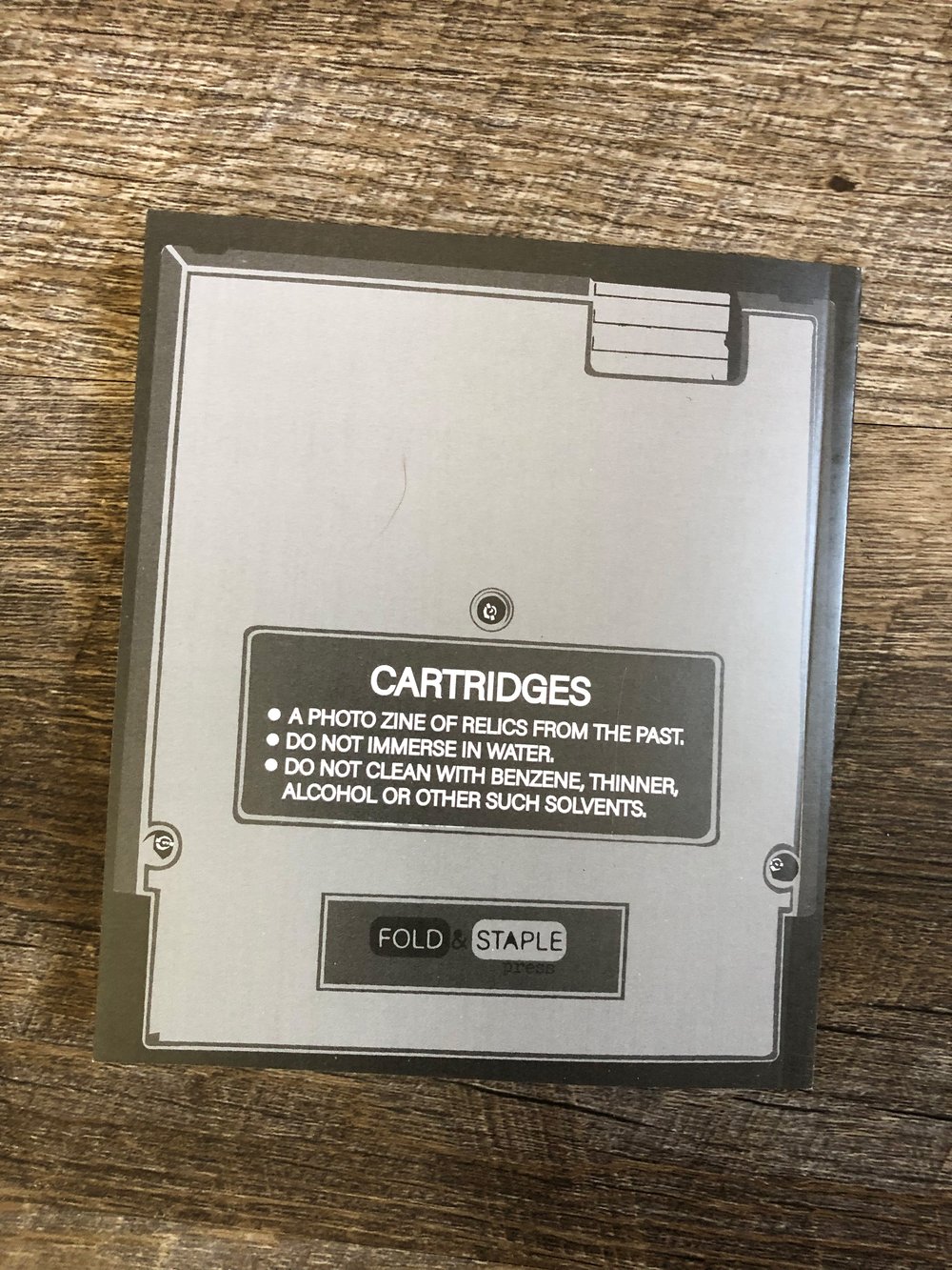 Cartridges: A Photo Zine Of Relics From The Past