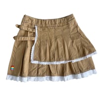 Image 2 of Lovers House layered beige skirt