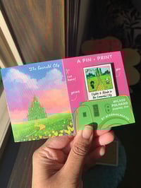 Image 2 of Wicked Polaroid Enamel Pin + Print