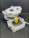Bokoblin Chest With LED Magnetic Rupee and Realistic Stone Texture