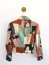 Vintage Gandalf Patchwork Leather Jacket