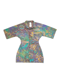 Upcycled dress - multicolors