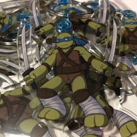 Image 1 of TMNT keychain