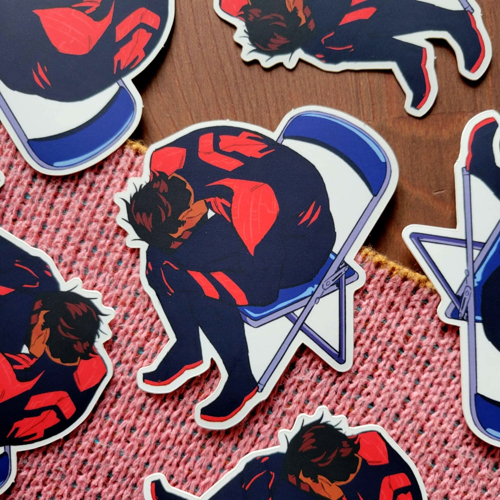 Image of Despair Chair Sticker