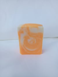 Image 1 of Orange Swirl Soap