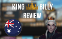 King Billy Casino Review - First Deposit Bonus AU$500 and 100 FS