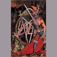 Image 1 of Slayer "  Show No Reign "  Flag / Banner / Tapestry 