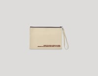 Image 4 of Don kihote Clutch: Natural - Burgundy