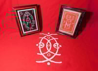 Image of The Queen and King of Elphame - Set of 2 Linocut Art Prints