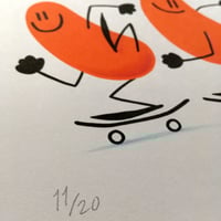 Image 3 of Bring Your Families - Hand-Finished Riso Graph Print