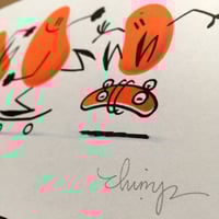 Image 4 of Bring Your Families - Hand-Finished Riso Graph Print