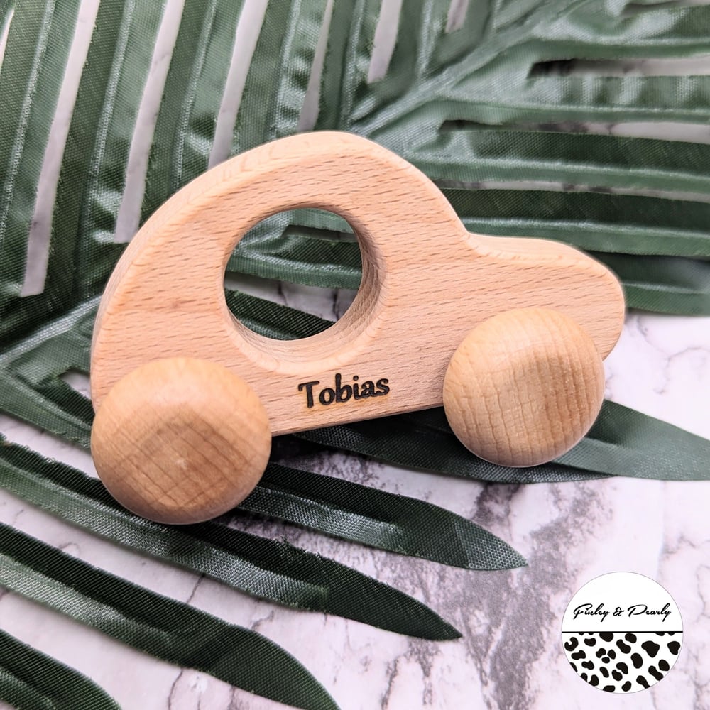 TOY: Personalised Wooden Car