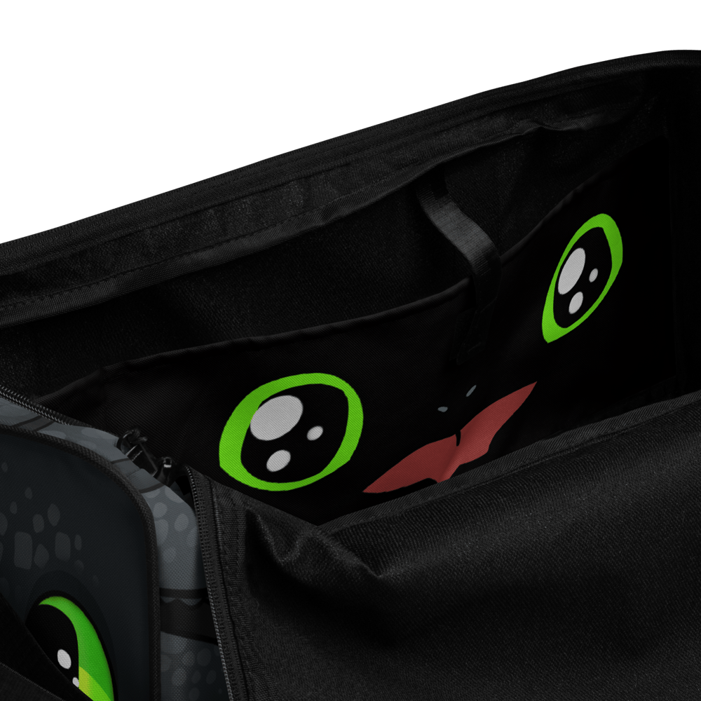 Black Dragon Duffle Bag