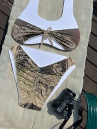 Image 2 of ♲ Gold Leaf Bikini Set - L/XL