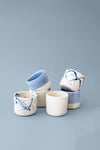 Blue set of espresso cup - 6 pieces