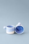 Blue ball mug