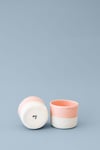 Light pink espresso cup