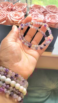 Image 2 of Rainbow Fluorite stretch bracelet 