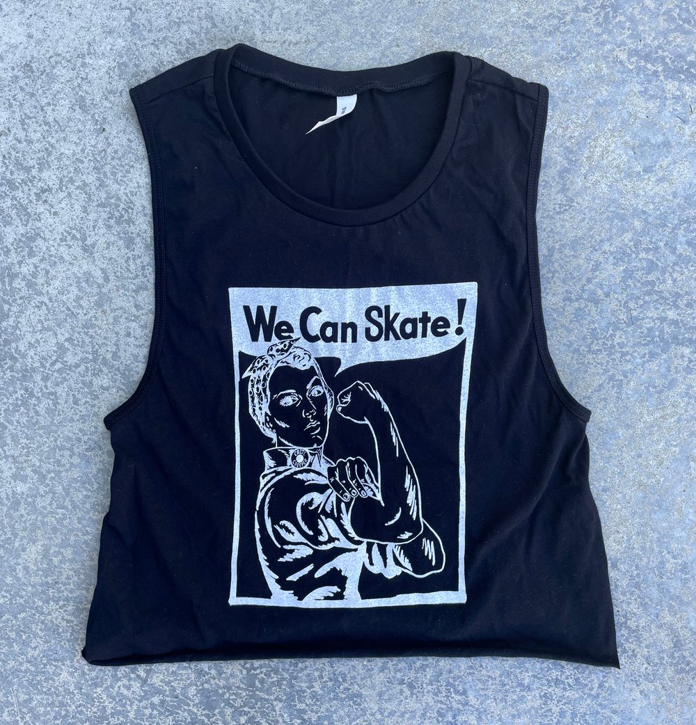 Image of We Can SKATE! - Cropped Tank