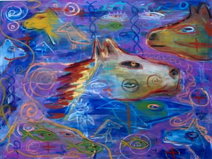 Horse Dream Canvas Print