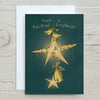 Kowhai Christmas Fairy Greeting Card