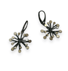 Flower earrings (lever back ear wire) 