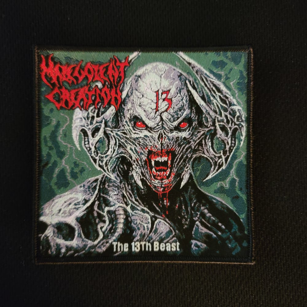 Malevolent Creation "The 13th Beast" Official Woven Patch