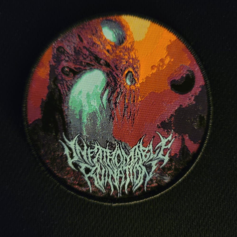 Unfathomable Ruination "Defying" Official Woven Patch