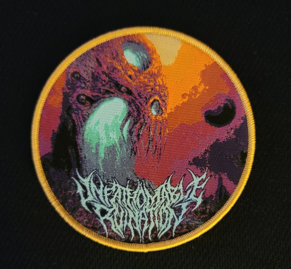 Unfathomable Ruination "Defying" Official Woven Patch