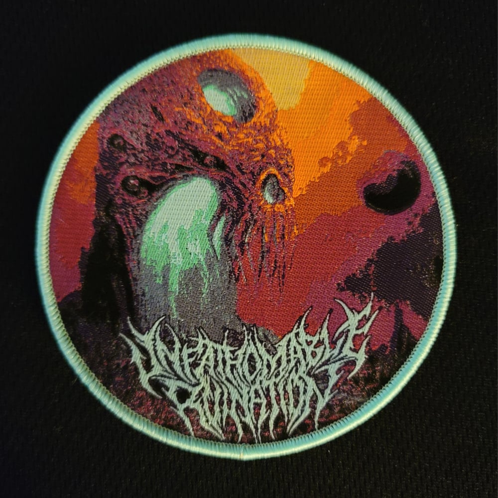 Unfathomable Ruination "Defying" Official Woven Patch