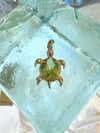 14k rare Hawaiian turtle with period pendant 