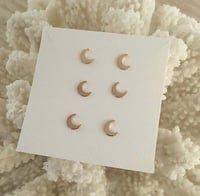 Image 2 of NEON MOON STUDS