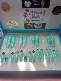 Image 1 of Mint green 22 pc Butterfly Love Ready to go box 