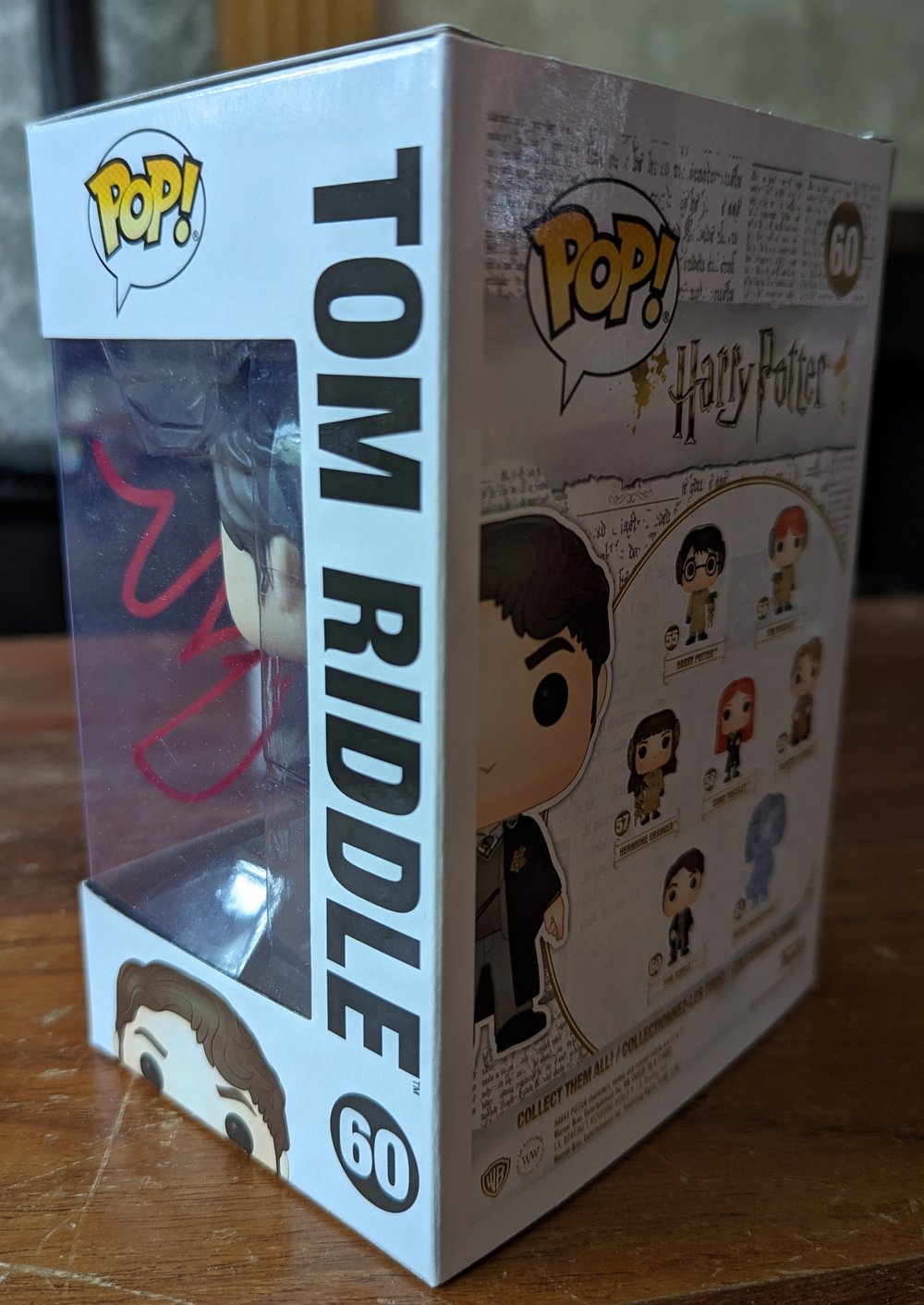 Frank Dillane Signed Tom Riddle Funko Pop