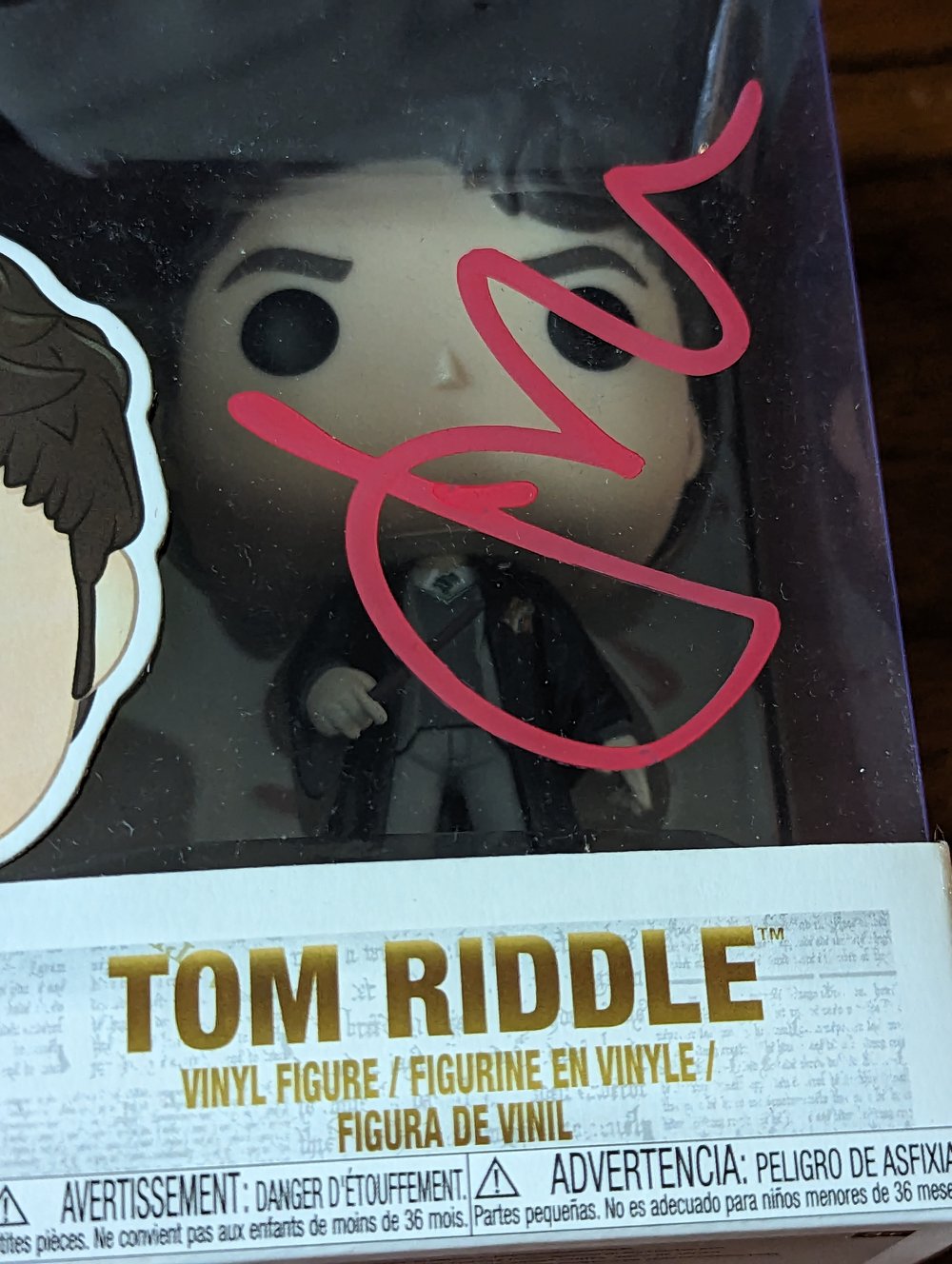 Frank Dillane Signed Tom Riddle Funko Pop