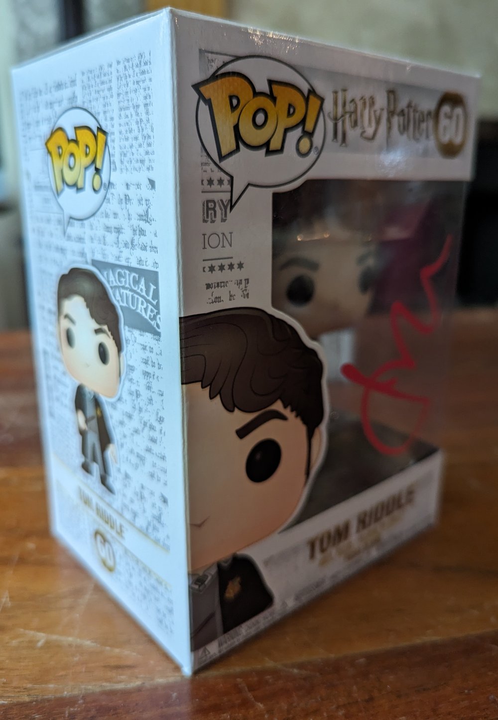 Frank Dillane Signed Tom Riddle Funko Pop