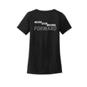 Moving Forward Fitness Ladies Scoop Neck Tee - Never Stop Moving Forward