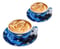 Image of Starry Espresso Americano Coffee Mug Set European Luxury Gold Rim Latte Fancy Coffee Cup Cappuccino
