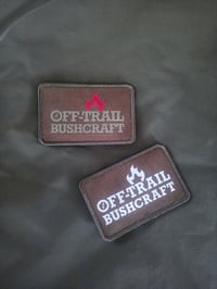 Image 1 of Off-Trail Bushcraft Velcro Patch 2-pack