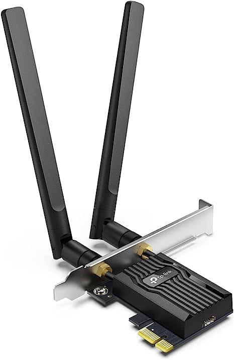 TP-Link WiFi 6 PCIe WiFi Card for Desktop PC AX3000