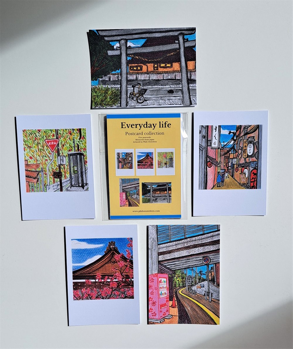 Everyday life - Postcard collection