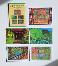 Image 4 of Japanese garden - Postcard collection 