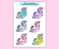 Image 2 of MLP Sticker Sheet